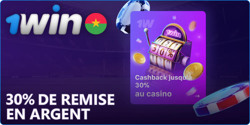 Cashback sur 1Win Casino