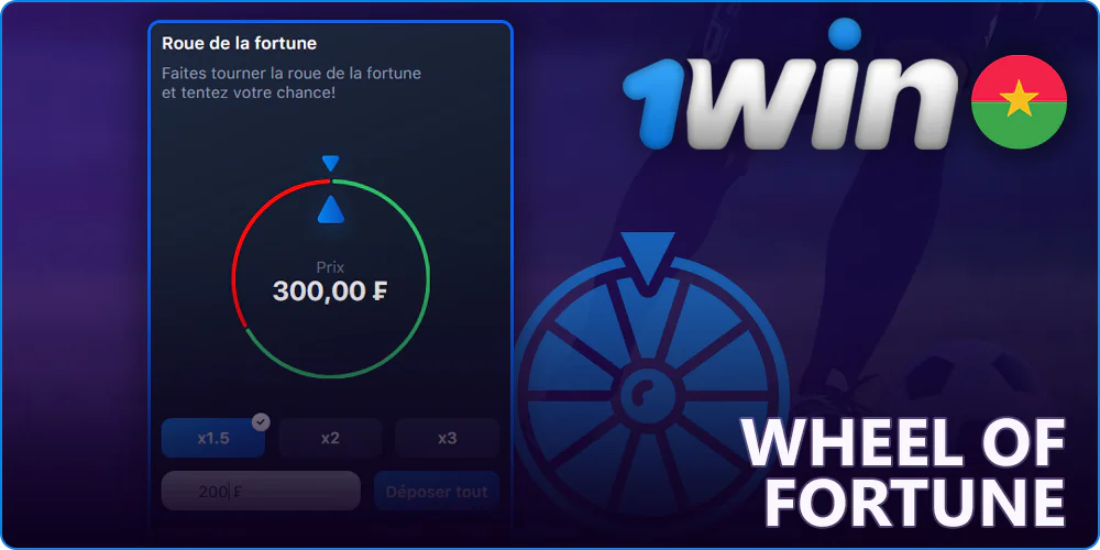Wheel of Fortune au 1Win
