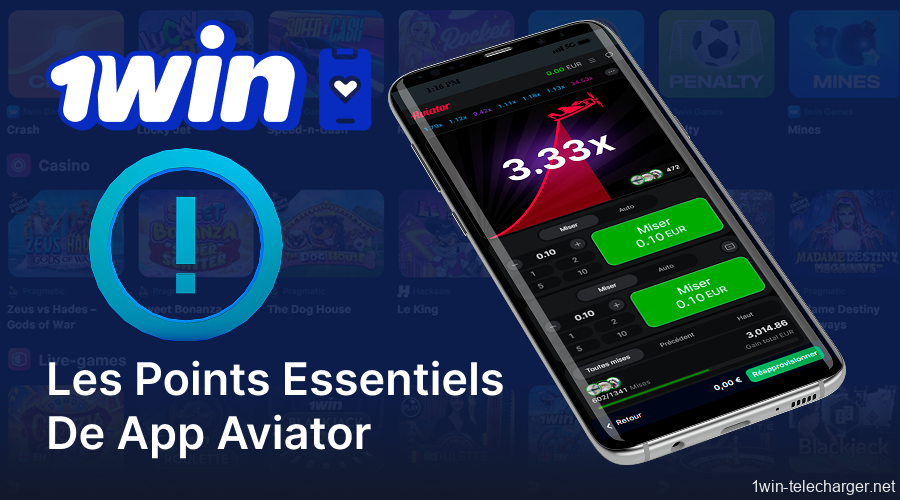 Les fondamentaux de l'application 1win Aviator